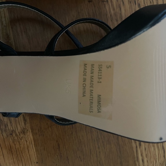 Ego black platform starkly heel - Picture 3 of 5